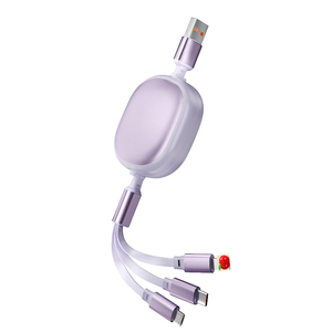 Hot bán 3 trong 1 có thể thu vào Cáp USB cho iPhone sạc sạc Micro Cáp USB cho <span class=keywords><strong>Android</strong></span> USB Loại C điện thoại di động đa - Product Image 3