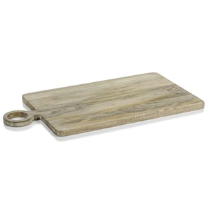 Grande planche à fromage, charcuterie et planche à découper en bois de manguier par Indskill - Product Image 1