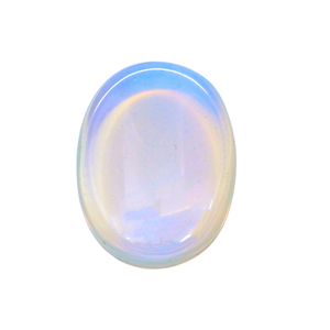Feng Shui & Fairy Style Pulido Crystal Thumb Opalite Piedra preciosa curativa para Palm Worry Crystal Worry Stone - Product Image 1