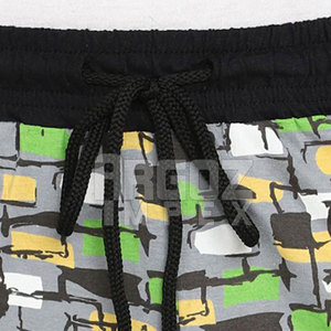 Pantalones cortos informales para hombre más vendidos 100% algodón secado rápido transpirable cintura media patrón sólido diseño de logotipo personalizable - Product Image 4