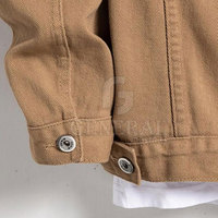 Veste d'hiver en jean 100 % coton de qualité supérieure, design moderne et robuste, toucher confortable, écologique, légère et respirante pour