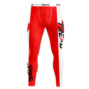Leggings de Compresión Elásticos para Hombre, para Correr, Entrenamiento en Gimnasio, Mallas Transpirables con Soporte, con el Mejor Fabricante de Equipo Original - Product Image 1