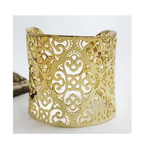 Wholesale supplier brass bangle Jewelry Party Gift fashionable jewelry brass handicraft bracelet at best price