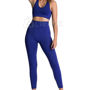 Etiqueta privada Transpirable Mujeres Yoga Set Uso al aire libre Mujeres Yoga Set Cómodo Mujeres Yoga Set - Product Image 1