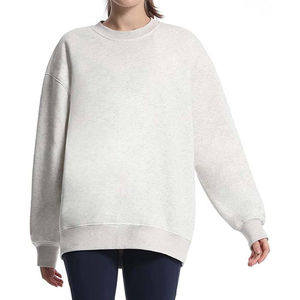 Sweat-shirt à capuche pour femme de haute qualité, 100% coton, avec logo sur le devant, style streetwear décontracté, par Overseas Sports - Product Image 1
