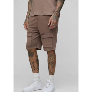 Shorts personnalisés pour hommes multi-poches séchage rapide respirant Cargo taille moyenne décontracté à la mode Shorts pour hommes - Product Image 4