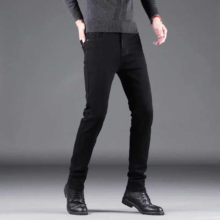 High Quality Breathable Man Jean Pant Premium Casual Straight Pants Custom Washed Denim Pants
