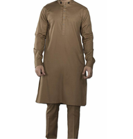 Shalwar pour hommes musulmans, design moderne personnalisé, à ouverture boutonnée, en viscose de haute qualité, infroissable et extensible, faible MOQ, vente chaude