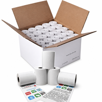 Rouleaux de reçus thermiques pré-imprimés 80x60mm (3 1/8 x 230) avec logo personnalisé pour caisses enregistreuses PDV et banques – Vente en gros et approvisionnement en vrac