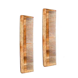 Peine de pelo de barba de diseño elegante hecho a mano peine de pelo de madera de diente fino de madera natural disponible a los mejores precios en 2025 - Product Image 1