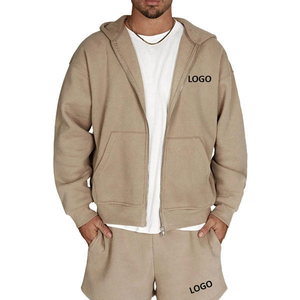 Respirant chaud 100 pour cent coton Gym Fitness ensembles sweats à capuche et short ensemble hommes sweat avec Logo personnalisé parfait - Product Image 1