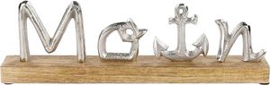 Trending Design Heart Decorative Stand 22 cm Large Decorative Object Amour 2 as <b>Table</b> Decoration Windowsill Decoration Silver - Product Image 5