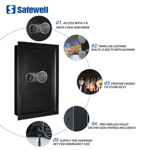 Safewell WS1301E digitale <span class=keywords><strong>segreto</strong></span> nascosto scatola di sicurezza a muro per facile nascosto - Product Image 5