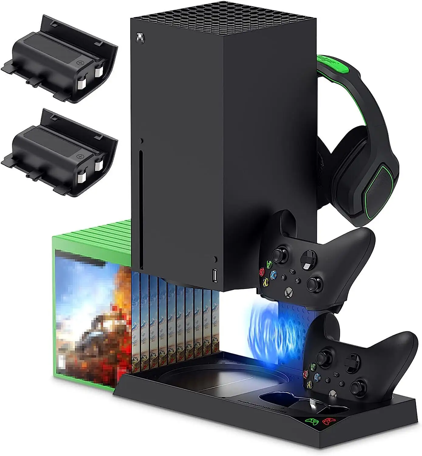 Seri XBOX konsol penjualan terbaik X 1TB + 2 pengontrol & 5 game gratis dengan Headset x seri x dan seri s