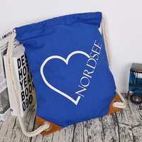 Sac à dos en toile 100 % coton avec cordon de serrage, personnalisable avec logo, sac de sport, sac de courses réutilisable avec impression de logo – Vente en gros