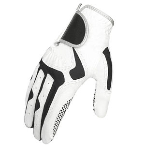 Gants de golf professionnels en cuir véritable avec sangle de poignet réglable, ajustement flexible, mouvement naturel des mains, design léger, pour tous - Product Image 4