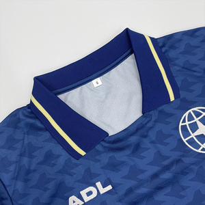 En forte demande T-shirts polo pour hommes à sublimation personnalisée Poignets et col côtelés Dernier design léger pour les clubs de sport et les événements - Product Image 4