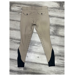 Culotte d'équitation avec Patch de genou en silicone pour hommes couleur Tan disponible à un prix abordable exportation depuis l'inde - Product Image 2