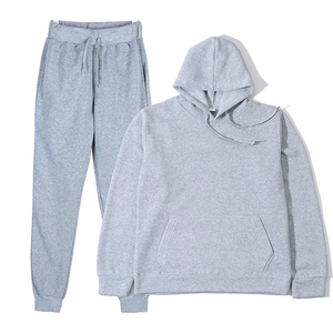 Hoodie Set Manufacturer Men Clothing Cotton Hoodies Sweatpants Sets Men Jogger Sweatsuit <b>Plain</b> <b>Sweatshirt</b> Sweat Suits Tracksuits - Product Image 3