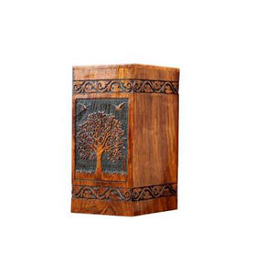 โกศไม้ที่ทําด้วยมือขายส่งอุปกรณ์งานศพ โกศไม้สําหรับเผาผลาญของมนุษย์ โกศสําหรับเผาผลาญขายส่งสําหรับผู้ใหญ่ - Product Image 3