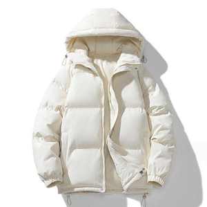 Chaqueta de Primavera con Cuello Redondo, Camuflaje, Color Sólido, Chaqueta Acolchada para Hombre, Impermeable, Cortavientos, Grosor Estándar, Mezcla de Algodón, Logotipo Frontal - Product Image 4