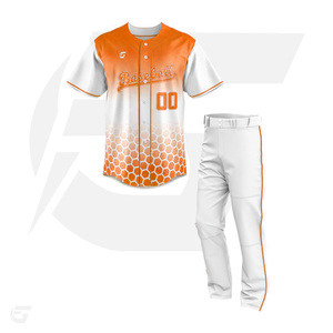 Professional Manufacturer Customized Printing Logo Baseball Uniform Set Team Wear Baseball kits - Product Image 5