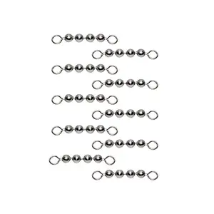 Fishing Gear Bead Connector Stainless Steel Ball Chain Fishing Swivels