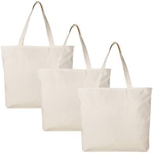 Sacs fourre-tout en toile de haute qualité en gros, sacs en toile de coton, sacs fourre-tout en toile de coton pliables, sacs fourre-tout écologiques en coton - Product Image 4