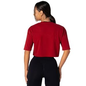 Camiseta Deportiva de Último Diseño, Corte Regular, Manga Corta, Transpirable, para Entrenamiento, Camisetas de Gimnasio para Mujer - Product Image 3