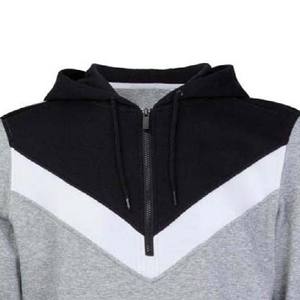2025 New Latest Design High Quality Price <b>Quarter</b> Zipper Hoodie Custom Made Logo Design Fashionable <b>Quarter</b> Zipper <b>men's</b> hoodies - Product Image 2