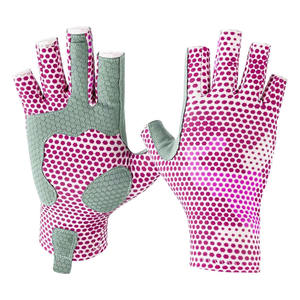 Guantes de pesca de diseño personalizado, guantes de pesca con logotipo personalizado, guantes de pesca sublimados de medio dedo personalizados - Product Image 4