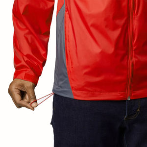 Chaqueta cortavientos ligera de alta calidad para hombre, chaqueta transpirable impermeable a prueba de viento OEM de Terzo Sports - Product Image 4
