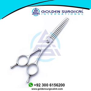 Tijeras de adelgazamiento de peluquero profesional de corte de pelo de salón de belleza 440C | Tijeras de estilismo Instrumentos de belleza - Product Image 4