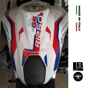 Adesivi Protettivi 3D Personalizzati per Serbatoio Moto BMW R 1250 GS Rallye 2021-2023 Impermeabili - Product Image 4