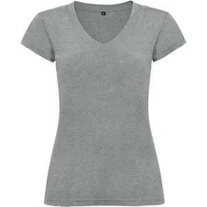 T-Shirt Personalizzata Victoria con Scollo a V per Promozioni - Product Image 5