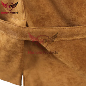 Chic Women's Long Sleeve Bike <b>Suede</b> <b>Leather</b> <b>Jacket</b> | Trendy Winter Outerwear | Fashionable Top Selling Windproof Cotton Nylon - Product Image 3