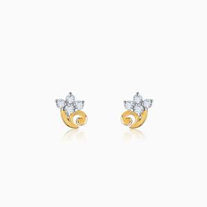 Pendientes de oro Twinkling Charisma Diamond - Product Image 6