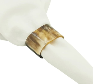 Servilletero de cuerno de Búfalo, la mejor calidad, tamaño personalizado, hecho a mano, 100%, servilleteros de cuerno de búfalo Natural, gran oferta - Product Image 1