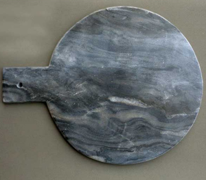 Tabla de cortar de mármol de madera y latón, costura personalizada más vendida para Pizza, comida occidental, fruta, queso, tabla segura - Product Image 2