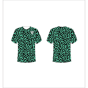 Camiseta de Hombre con Estampado de Lunares Rosas, Manga Corta, Cuello Redondo, Corte Regular Informal, 100% Trackstar OEM, Marca Privada TSI-G05-P0634 - Product Image 6
