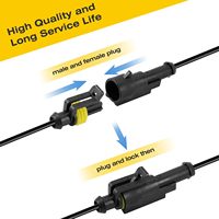 16AWG 1 Pinli FPC 10A IP67 Dereceli Güneş Enerjisi Sistemi Su Geçirmez Araç Kablo Konnektörleri Hızlı Bağlantı Kesme 1 Yollu Terminal Fişi
