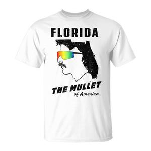 เสื้อยืดลายฟลอริดามัลเล็ต ซันกลาส แฮร์ ที-เชิร์ต เสื้อยืดโปรโมชั่นยอดนิยมของอเมริกา - Product Image 1