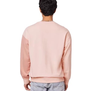 Sudadera Básica de Algodón Mezclado de Alta Calidad, con Logotipo Personalizado, para Venta al Por Mayor, Cuello Redondo, Color Sólido, para Hombre, 2026 - Product Image 4