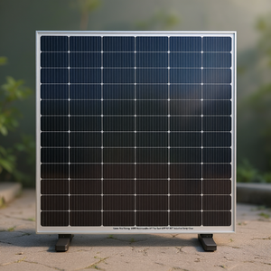 Panel Solar Monocristalino HJT Tipo N de 370W de Gamko New Energy, 18V, 550W de Potencia Máxima, Media Celda, BIPV, PERC, MWT, Vidrio de Grado Industrial - Product Image 3