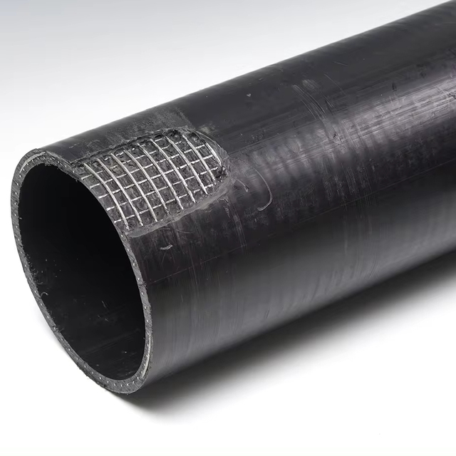 Steel Wire Mesh Skeleton Reinforced Pe100 HDPE Composite Pipe SRTP Pipe