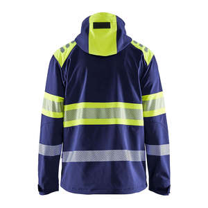 Veste de sécurité confortable, haute visibilité, respirante, en polyester, avec éléments réfléchissants, pour les vêtements de travail d'hiver pour hommes - Product Image 2