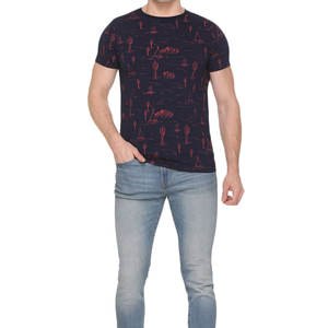 Vêtements pour hommes respirants de haute qualité T-shirts d'été à manches courtes T-shirts brodés pour hommes - Product Image 4