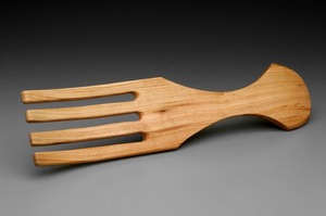 Juego de Cuchara y Tenedor de Madera con Resina, Obra de Arte de Resina y Madera, Cuchara de Resina y Madera de Acacia - Product Image 3