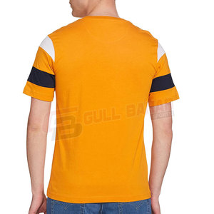 Camiseta de algodón 100% para hombre con logotipo personalizado, ligera y transpirable, ajuste holgado de 220gsm, diseño de patrón sólido de alta calidad - Product Image 2