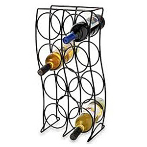 Champagne Storage 6 Bottles Standing Red Wine <b>Display</b> Rack Bar Decorative Cabinet <b>Table</b> Countertop Iron Wine Stand Holder - Product Image 5